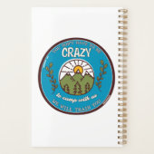 Du musst nicht verrückt sein, um mit uns zu zelten planer (Rückseite)