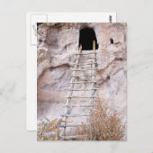 Du musst Pueblo Ladder klettern Postkarte (Vorne/Hinten)
