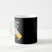 Du nimmst mir ein Dino Ei Funny Oster Kaffeetasse (Vorderseite Links)