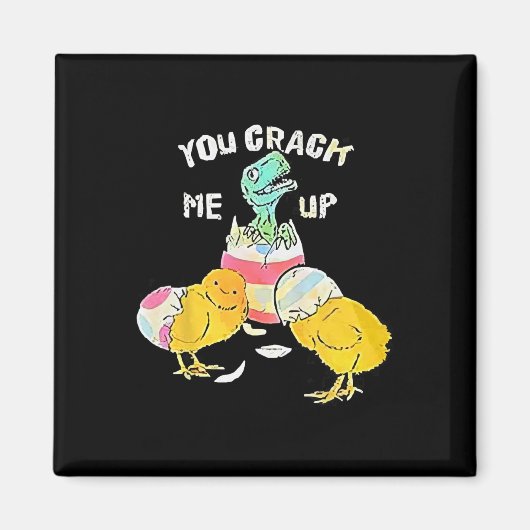 Du nimmst mir ein Dino Ei Funny Oster Magnet (Vorne)