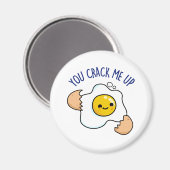 Du nimmst mir einen lustigen Eierpuffer Magnet (Vorderseite/Rückseite)