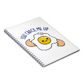 Du nimmst mir einen lustigen Eierpuffer Notizblock (Rechte Seite)