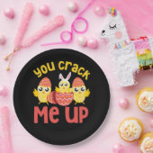 Du nimmst mir Osterstäbchen auf Pappteller (Party)