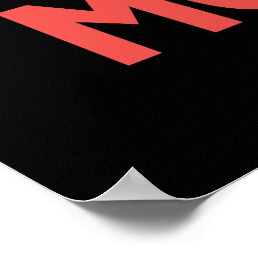 Du nimmst mir Osterstäbchen auf Poster (Ecke)