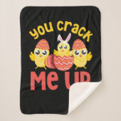 Du nimmst mir Osterstäbchen auf Sherpadecke (Vorderseite)