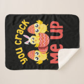 Du nimmst mir Osterstäbchen auf Sherpadecke (Vorderseite (Horizontal))