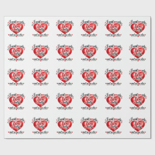 Du Nur ❤️ Geschenkpapier