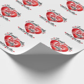 Du Nur ❤️ Geschenkpapier (Ecke)