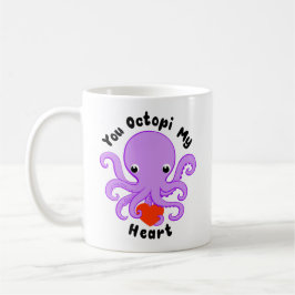 Du Octopi meine Herz-Tasse Kaffeetasse