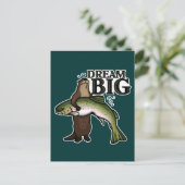 Du Otter Dream Big Postkarte (Stehend Vorderseite)