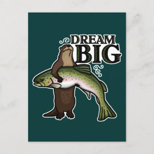 Du Otter Dream Big Postkarte
