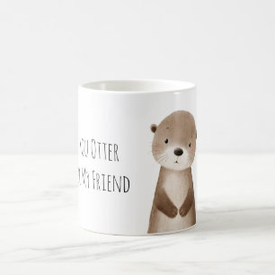 Du Otter Sei Mein Freund Tier Kaffeetasse