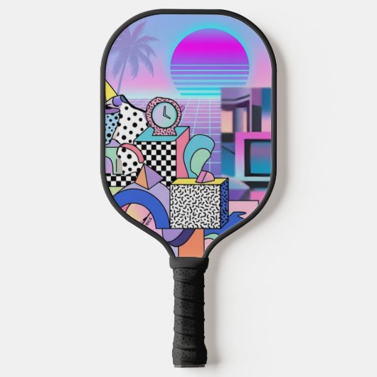 Du Pasquier Geometrics Revisited Pickleball Schläger (Vorderseite)