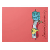 Du personalisierst Seasonings Greetings! von Cheri Notizblock (Vorderseite)