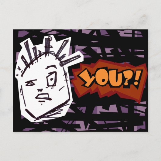 DU? POSTKARTE (Vorderseite)