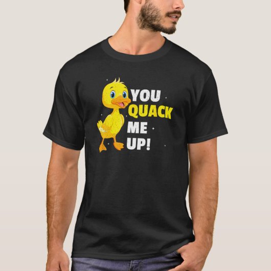 Du quackst mich auf Entenbesitzer T-Shirt (Vorderseite)