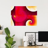 Du Red my Mind Poster (Heimbüro)