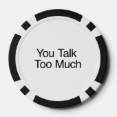 Du redest zu viel pokerchips (Rückseite)