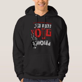du regierst deine Welt Hoodie