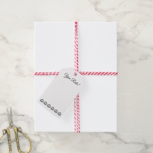 "Du regierst!" Geschenkanhänger (Mit Garn)