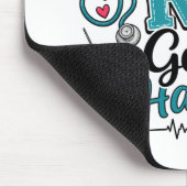 Du RN Gute Hände Krankenschwester Mousepad (Ecke)