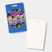 Du Rock! Abzeichen Ausweis (Front & Back)