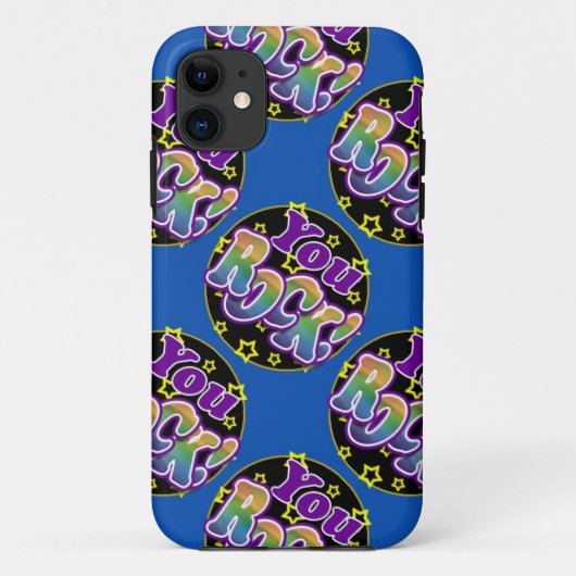 Du Rock! Case-Mate iPhone Hülle (Rückseite)