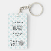 Du Rock! Danke niedliches Rock für den Rocker-Schl Schlüsselanhänger (Rückseite)