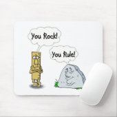 Du Rock, du regierst Mousepad (Mit Mouse)