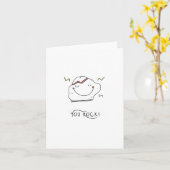 Du Rock! Karte (Gelbe Blume)