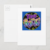 Du Rock! Postkarte (Vorne/Hinten)