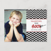 Du Rock! Valentinstag Postkarte (Vorderseite)