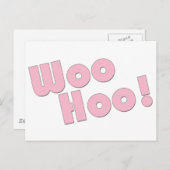 Du Rock! WooHoo! Postkarte (Vorne/Hinten)