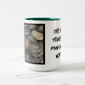 Du Rock! Zweifarbige Tasse (Mittel)