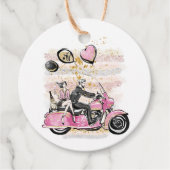 Du rockst meine Welt | Verallgemeinerung von Motor Geschenkanhänger (Vorderseite)