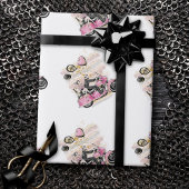 Du rockst meine Welt | Verallgemeinerung von Motor Geschenkpapier