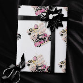 Du rockst meine Welt | Verallgemeinerung von Motor Geschenkpapier