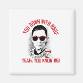 Du runter mit RBG, weißt du mich? Magnet (Vorne)