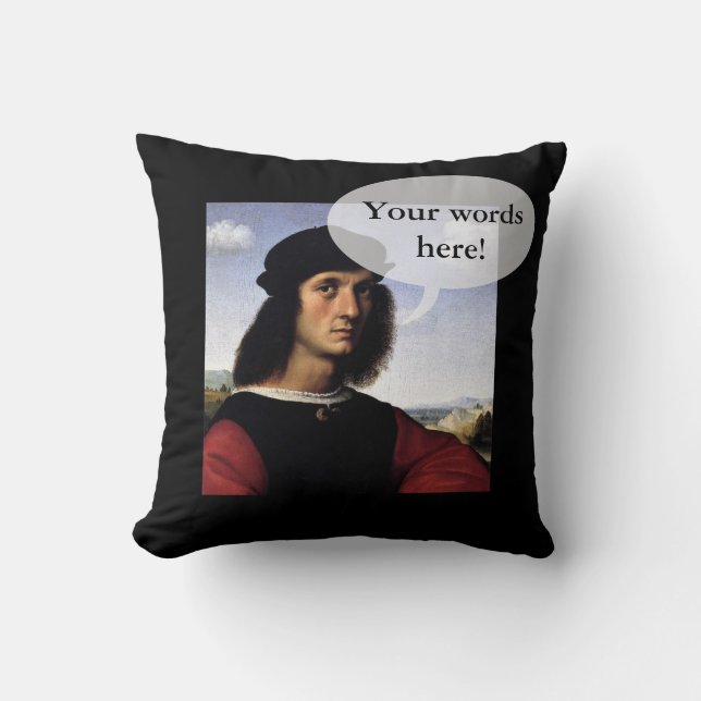 Du sagst es Kissen (Vorderseite)