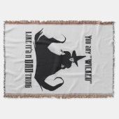 Du sagst "gewickt", als wäre es eine schlechte Sac Decke (Vorderseite)