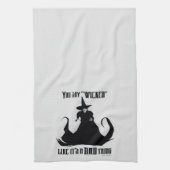 Du sagst "gewickt", als wäre es eine schlechte Sac Geschirrtuch (Vertikal)