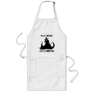 Du sagst "gewickt", als wäre es eine schlechte Sac Lange Schürze