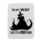 Du sagst "gewickt", als wäre es eine schlechte Sac Magnet (Vertikal)