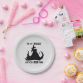 Du sagst "gewickt", als wäre es eine schlechte Sac Pappteller (Party)