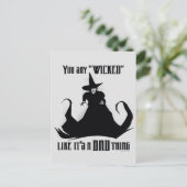 Du sagst "gewickt", als wäre es eine schlechte Sac Postkarte (Stehend Vorderseite)