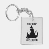 Du sagst "gewickt", als wäre es eine schlechte Sac Schlüsselanhänger (Vorderseite links)