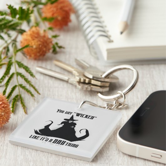 Du sagst "gewickt", als wäre es eine schlechte Sac Schlüsselanhänger (Vorderseite rechts)