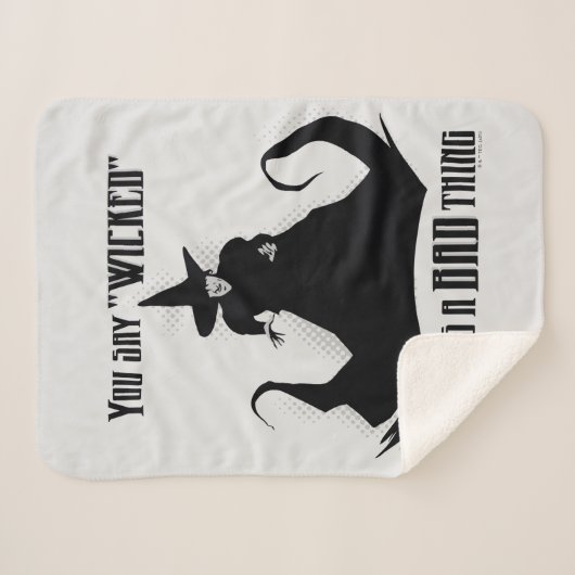 Du sagst "gewickt", als wäre es eine schlechte Sac Sherpadecke (Vorderseite (Horizontal))