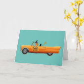 Du sagst Hexe wie ein schlechtes Halloween-Spaß Karte (Gelbe Blume)