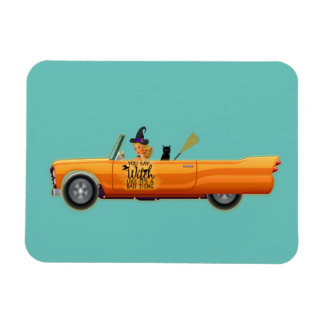 Du sagst Hexe wie ein schlechtes Halloween-Spaß Magnet